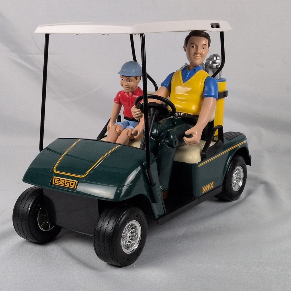 Vintage 1998 Nylint Toys E-Z-Go Family Golf Set ~ Father & Son